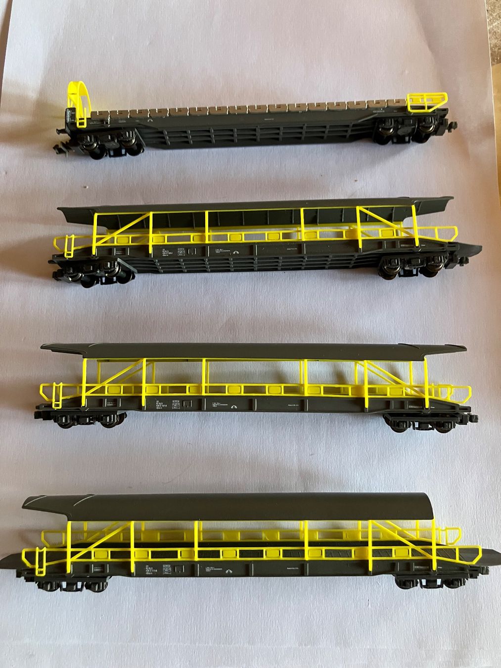 Hobbytrain Modelleisenbahnen: Hobbytrain Set wagons transport de voitures des BLS – Neu (gemäss Beschreibung) aus Dompierre VD von immorentes 3