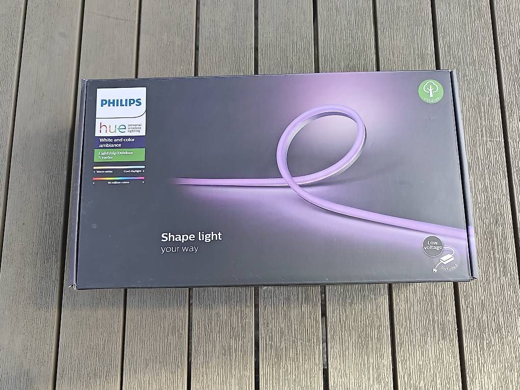 Philips Ghirlande e barre luminose: Philips Hue Outdoor Lightstrip 5 Meter – Usato da Berg TG venduto da Worldwied