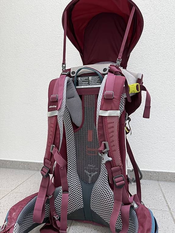 Marsupi portabebè: Deuter Kid Comfort Kindertrage mit Sonnendach – Usato da Altishofen venduto da Kuonihof 3