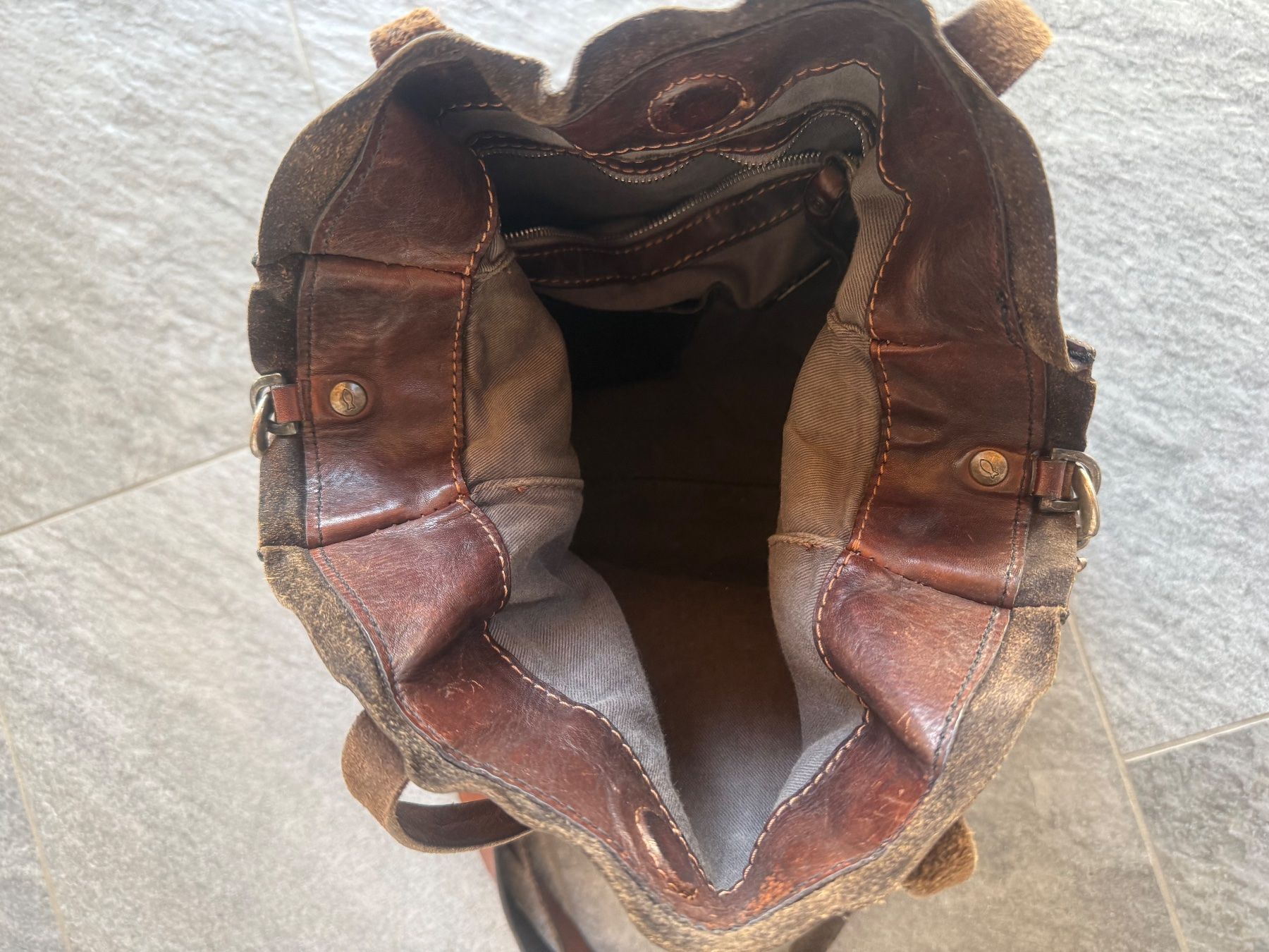 Campomaggi Taschen für Damen: CAMPOMAGGI Schultertasche Leder – Gebraucht aus Wilderswil von floh1969 4