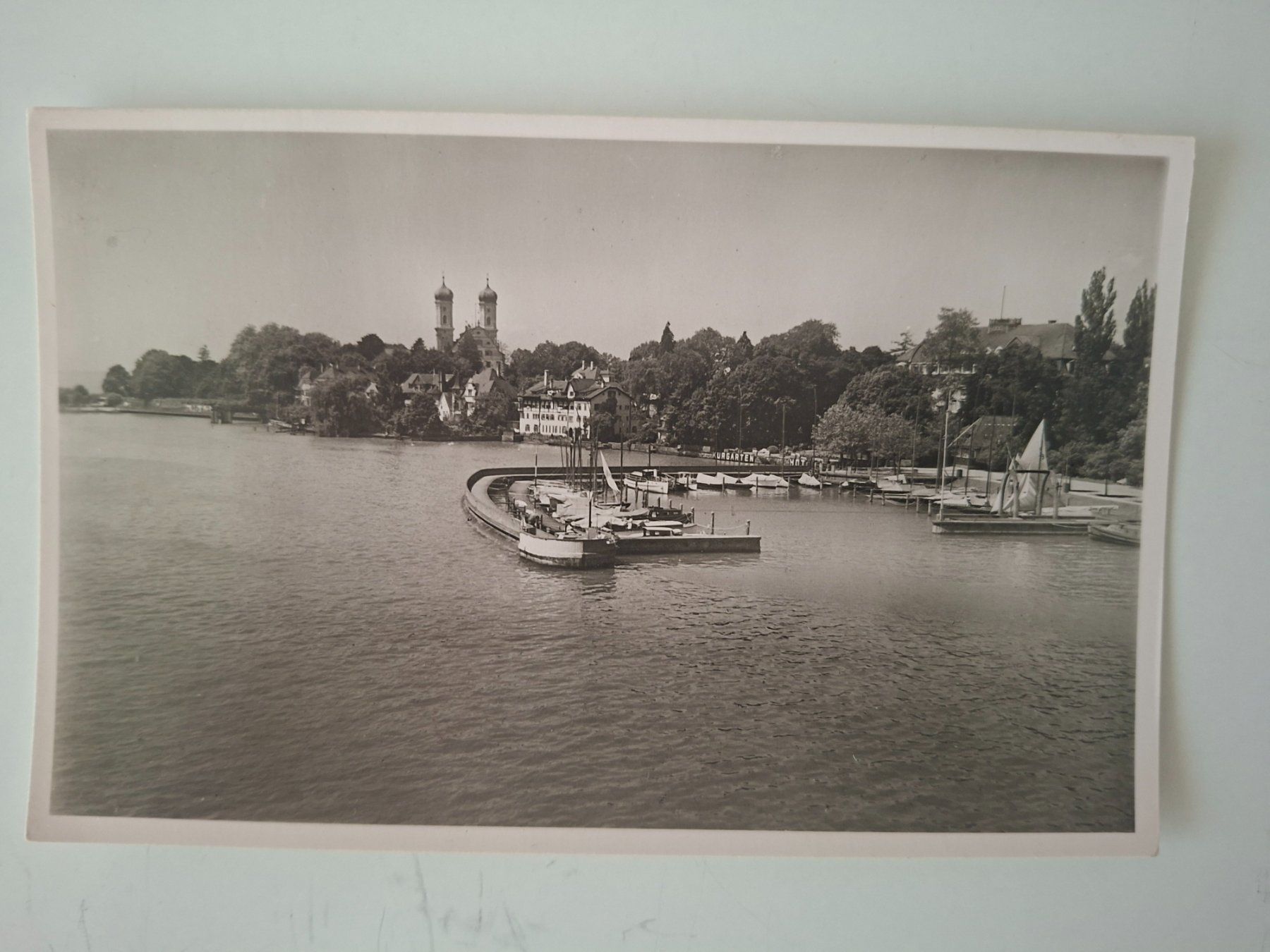Cartoline postali: 4 Ansichtskarten  Friedrichshafen am Bodensee  echt Foto – Usato da Zürich venduto da Daniel517 3
