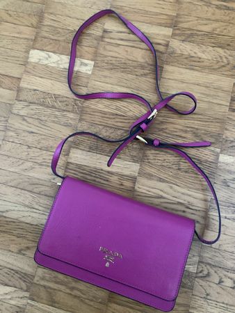 Prada leder tasche
