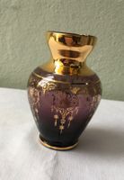 Murano Vase mit Golddekoration vintage