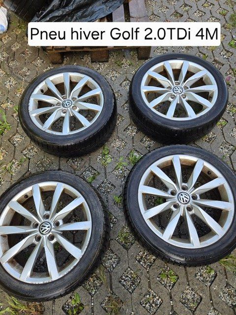 Volkswagen Pneus & Kompletträder: Roues complète – Gebraucht aus Vétroz von Lugyyan