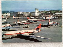 AK Flughafen Zürich Kloten 1966
