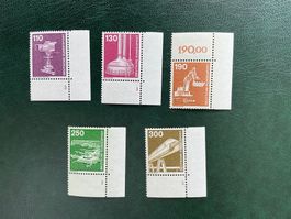 BRD 1982 Industrie und Technik Serie Eckrand postfrisch**