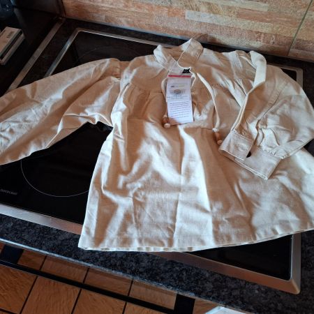 Mittelalter Hemd für Jungen Grösse 116