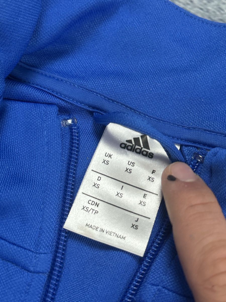 Adidas Jacken: Adidas Trainingsjacke, blau, Grösse XS,  – Gebraucht aus Luzern von 041Vintage 3
