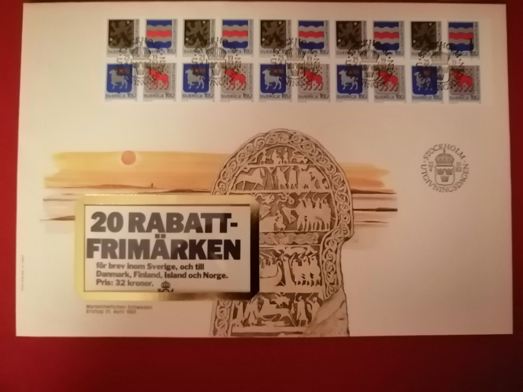 Tutti i francobolli: 20 Freimarken Schweden 1983 – Usato da Nunningen venduto da mochflo 1