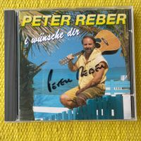 PETER REBER-UNTERSCHRIFT AUF CD HÜLLE I WÜNSCHE DIR
