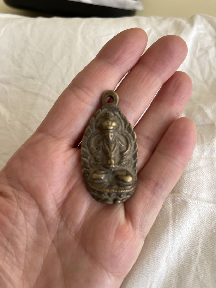 Anhänger: alter massiver Buddhaanhänger – Gebraucht aus Aesch BL von shuja01
