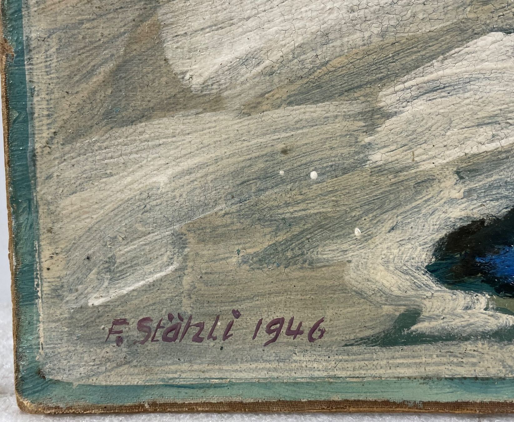 Gemälde: F.STÄHLI OELGEMÄLDE SIGNIERT GRÖSSE 39X35CM – Gebraucht aus Gersau von grafik-kunst 1