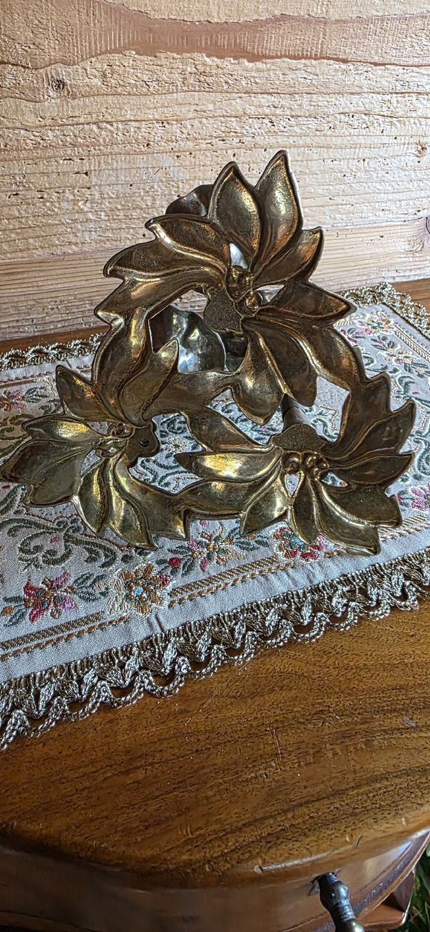 Bougeoirs: Jugendstil Messing Kerzenständer – D'occasion à Wolfhalden par Nati-Nati 2
