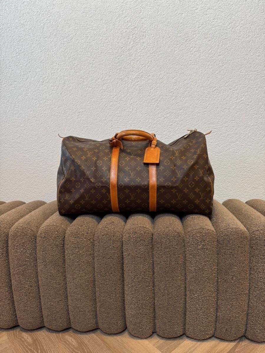 Louis Vuitton Borse: Louis Vuitton Keepall 55 Original Vintage – Usato da Dörflingen venduto da Benz63