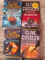 Clive Cussler Thriller, 8 Stück (in english)