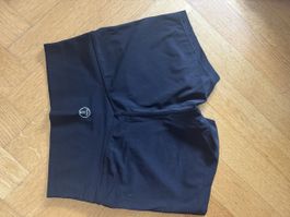 SHANTY Activewear Damen Yogashorts Schwarz, Grösse XS