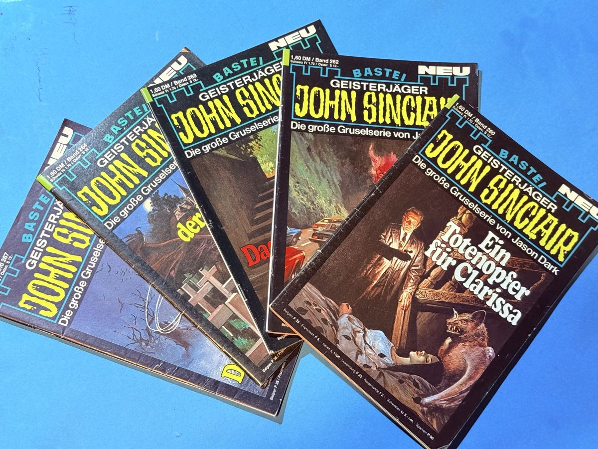 Libri: John Sinclair Gruselserie 5 Hefte – Usato da Zuerich venduto da SonderArt-Wertgut
