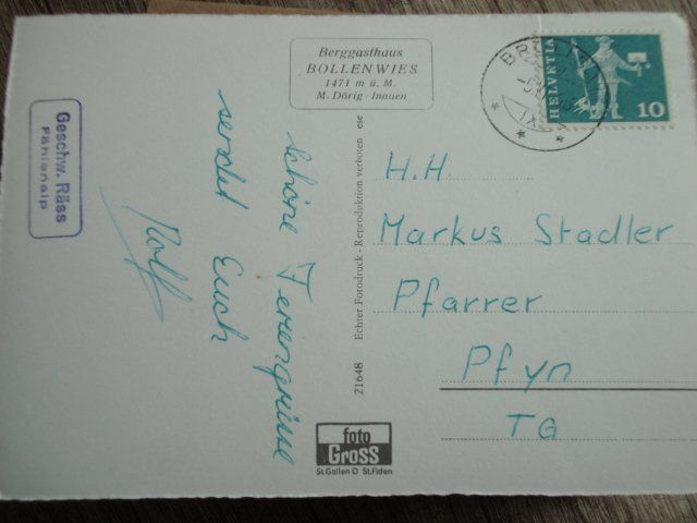 Cartoline postali: 21648 Fählensee mit Altmann. Postkarte – Usato da Thun venduto da Gaad1961 1