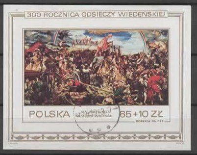 Alle Briefmarken: Polen : BLOCK : GEMÄLDE     (25 – Gebraucht aus Ruggell von Masescha