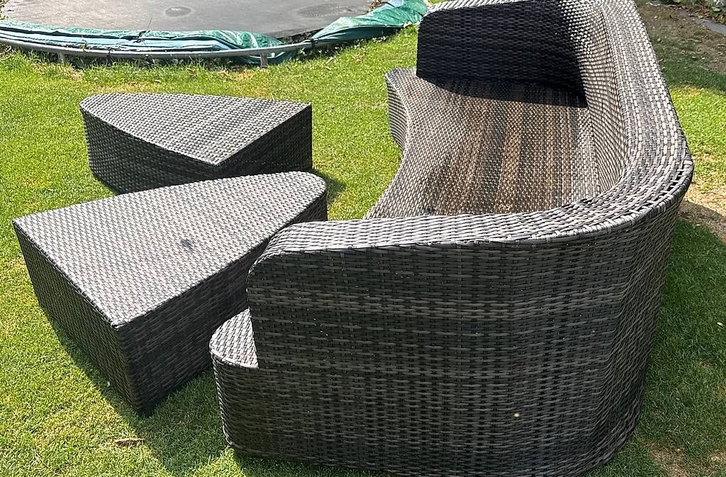 Sofas: Rattan Gartenlounge Noveda – Gebraucht aus Seftigen von Lu1999ch 3