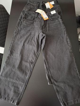 2 Stk neue, ungetragene Baggy-Jeans / Grösse 164