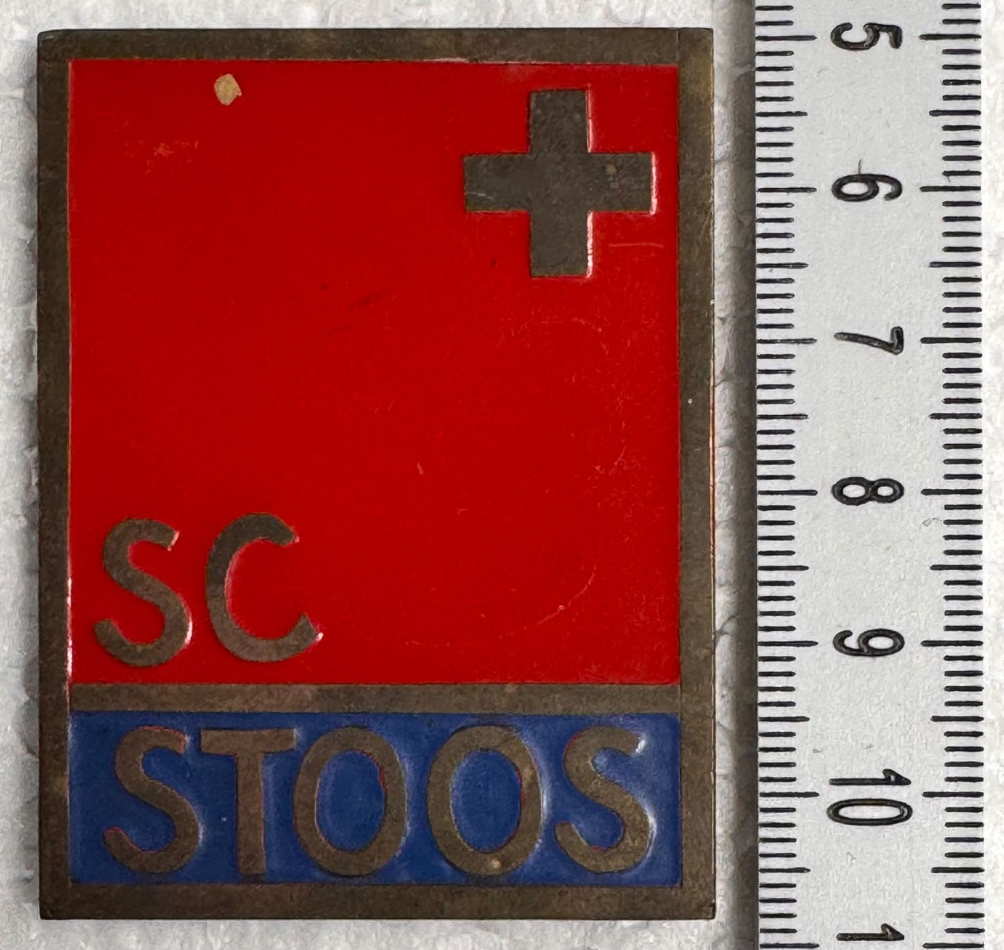 Placchette & Badge: Altes SC Stoos Emailschild - Ein Stück Schweizer Geschichte – Usato da Andwil SG venduto da Ariisa1234 3