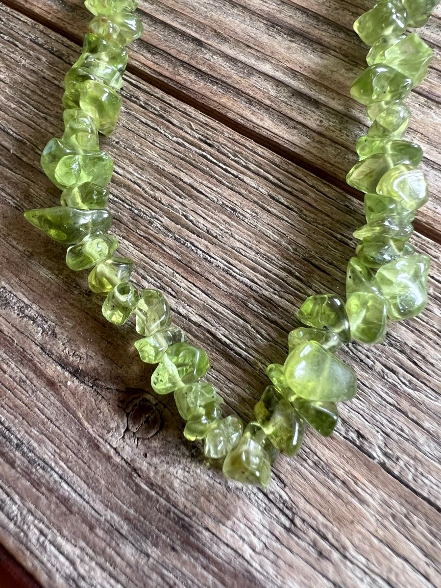 Altri gioielli: Peridot Kette und Amazonit Kette Vintage – Usato da Burgdorf venduto da puppennetz 1