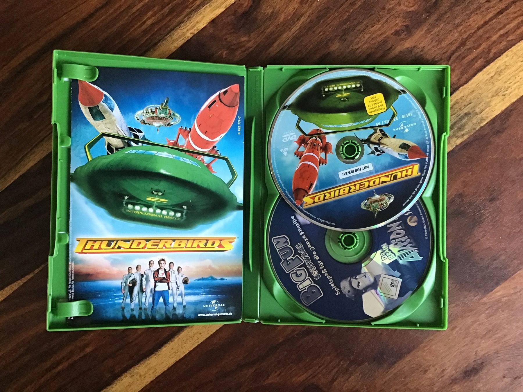 Tutti i DVDs: DVD „Thunderbirds“ – Usato da Giswil venduto da Pingu109 2
