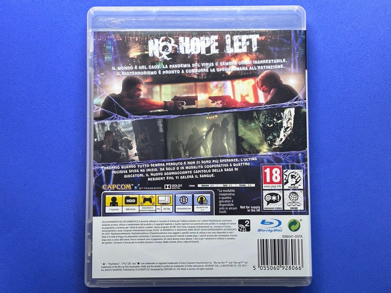 Sony Giochi: Resident Evil 6 per PlayStation 3 (PS3) – Usato da Giubiasco venduto da LorisVale 1