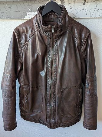 Lederjacke Gr.52/L fast ungetragen