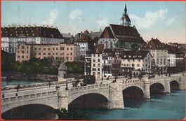 BASEL Mittlere Rheinbrücke - Tram