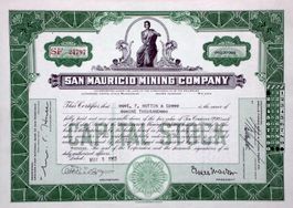 San Mauricio Mining Company - 1959