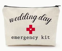 Kulturtasche wedding day emergency kit 23cm Hochzeit Braut