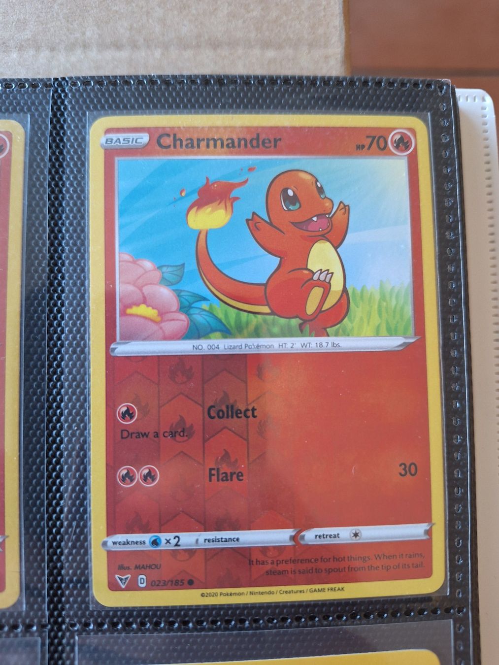 Pokémon Carte collezionabili: Charmander Reverse Holo - Vivid Voltage – Usato da Altstätten SG venduto da GGsGameshop