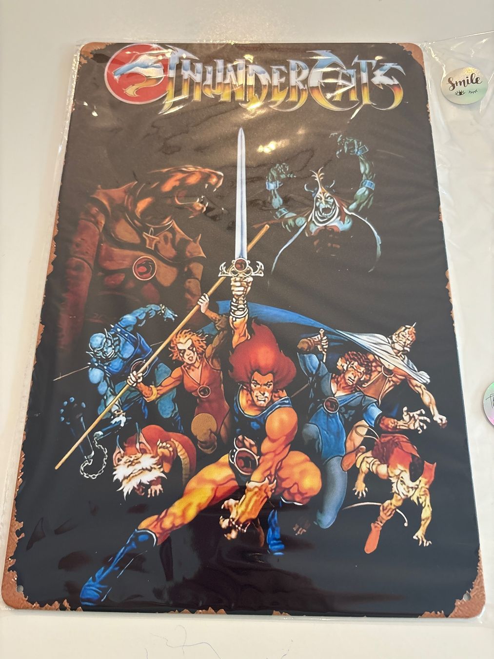 Insegne: Metal Thundercats sign – Nuovo e nell'imballaggio originale da Kerzers venduto da jas_c692