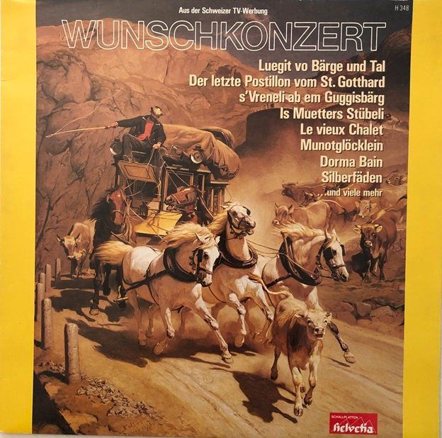 Dischi in vinile: Wunschkonzert (CH Volkslieder, LP) – Usato da Grüningen venduto da azulmarron