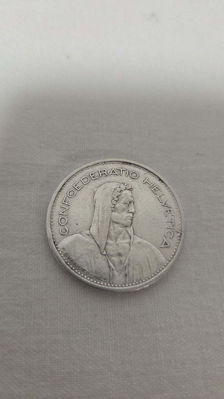 Toutes les monnaies: 5 Francs 1935 argent  – D'occasion à Ecublens VD par Moun 1