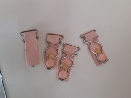 Vintage 40s, 50s Strapsenhalter in lachs/rosa