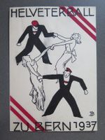 STUDENTIKA - HELVETIA BERN - HELVETERBNALL ZU BERN 1937