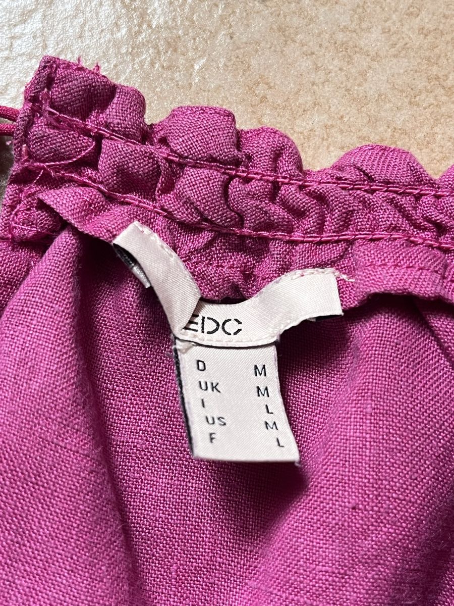 Esprit Top: Edc Top Gr. M Pink mit Raffung  top Zusta – Usato da Hettiswil venduto da CoWa1974 3