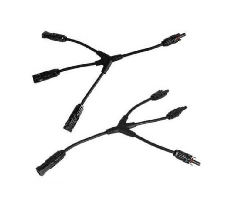 Cavi: 3er-Verteiler-Set Module Connector 4. Generation (MC4) – Usato da Oetwil am See venduto da AutoSolar 1