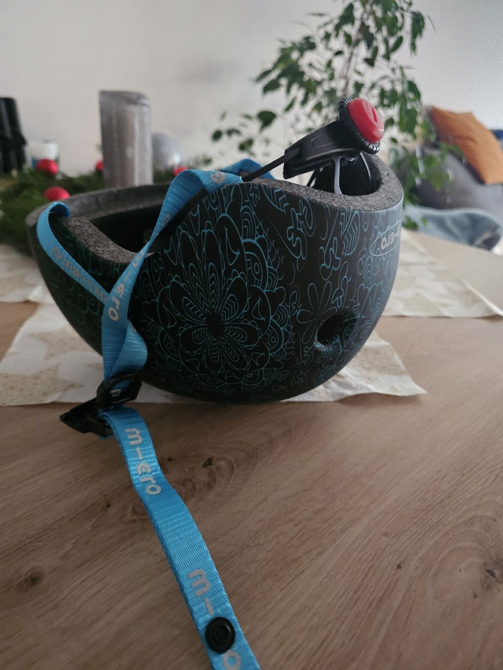 Caschi: Helm Mandala Blau, M – Nuovo (secondo la descrizione) da Unterengstringen venduto da SeniorT 1