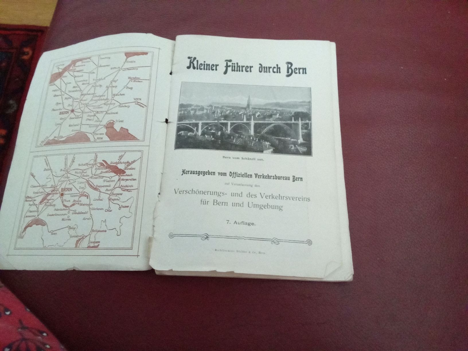 Libri: 4 ALTE STADTFÜHRER VON BERN – Usato da Muri BE venduto da Alk 2