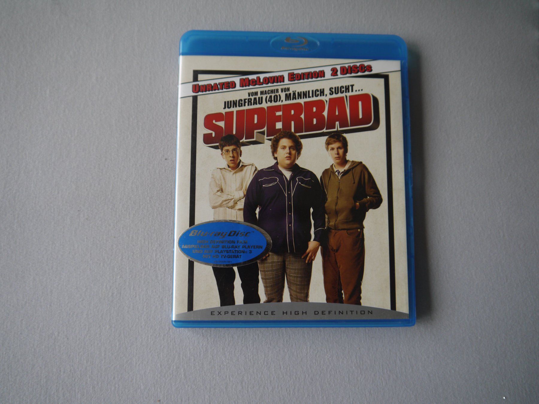 Tous les DVDs: SUPERBAD(2007) - uncut McLovin Edition 2 Discc – D'occasion à Hagendorn par Blaf