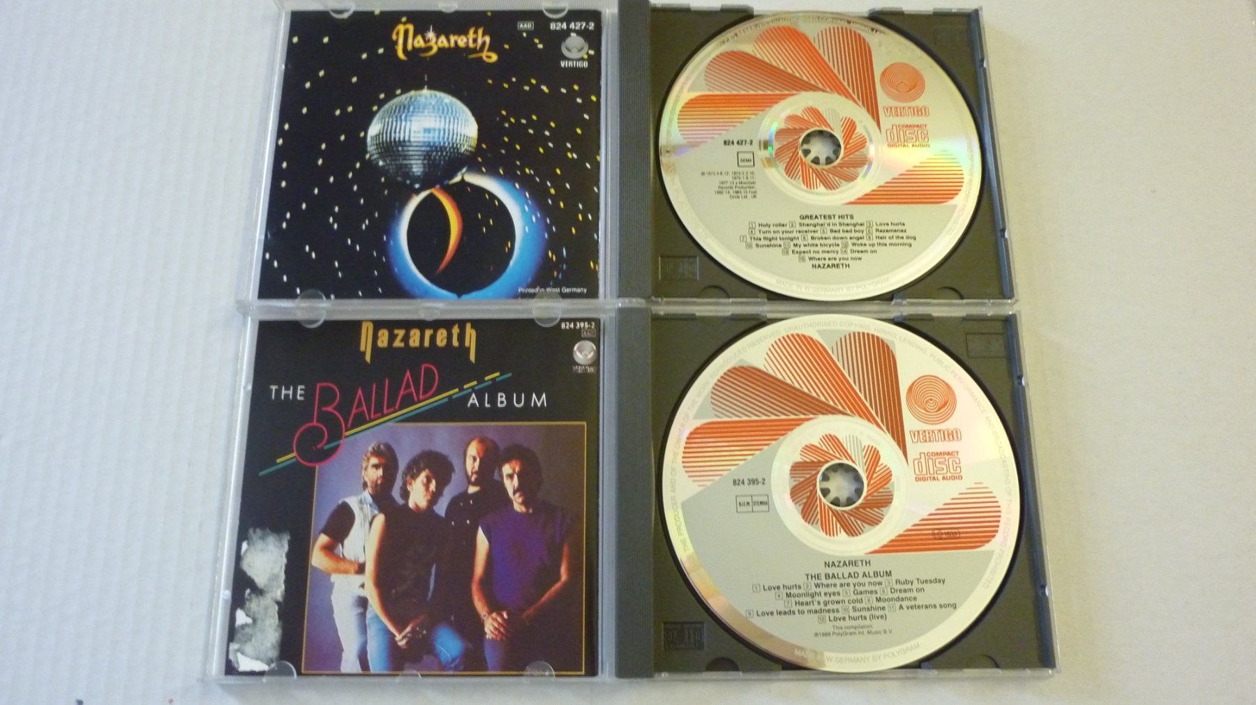 CD: Nazareth – Usato da Weesen venduto da Speerbezirk 1