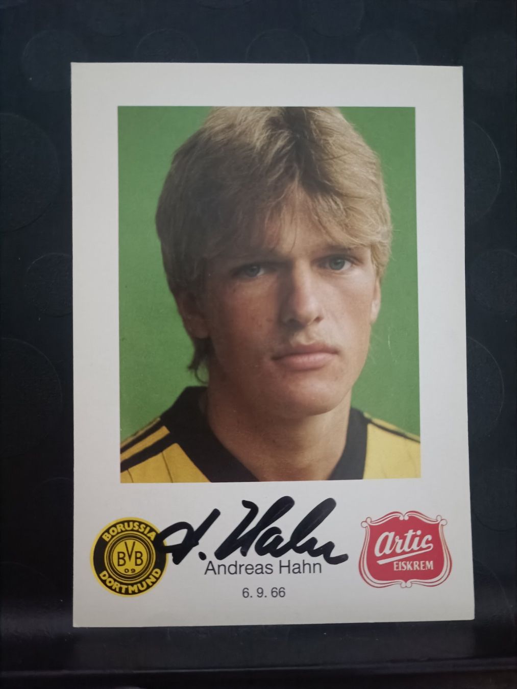 Autographes: Andreas Hahn - BVB - Borussia Dortmund - Handsigniert – D'occasion à Menziken par Artographs