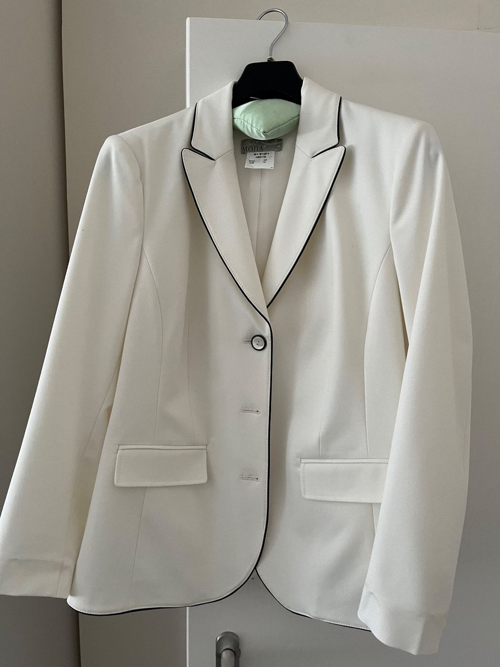 Jacken: Blazer weiss – Gebraucht aus Neuenhof von Himmel2