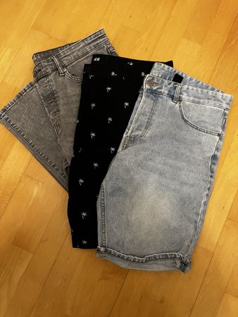 3x Hosen/Shorts Gr. 34