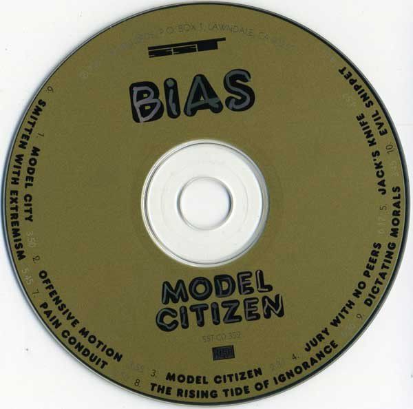 CDs: Bias – Model Citizen – Gebraucht aus St.Gallen von jalamusic 2
