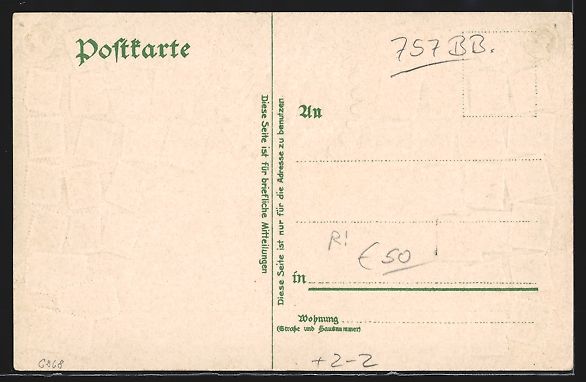 Cartoline postali: Baden-Baden, Blick von der Schlossterras – Usato da Berlin venduto da bartko-reher 1